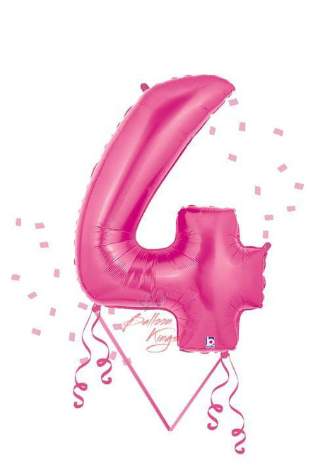 Betallic LLC Pink Number 4 -HOU 