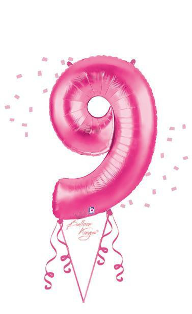 Betallic LLC Pink Number 9 -HOU 