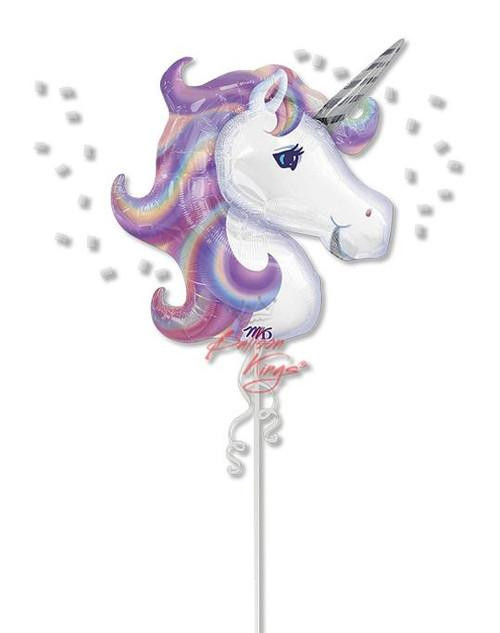 Anagram International Inc Pastel Unicorn -HOU 