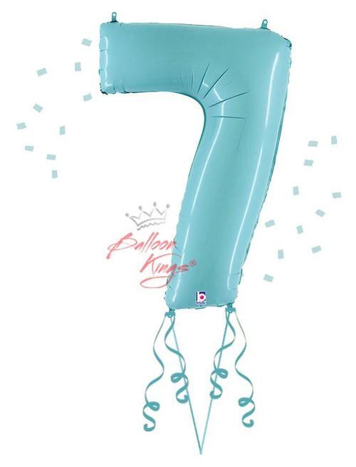  Pastel Blue Number 7 -HOU 