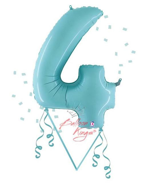  Pastel Blue Number 4 -HOU 