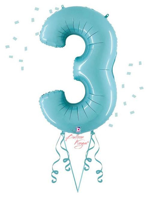  Pastel Blue Number 3 -HOU 