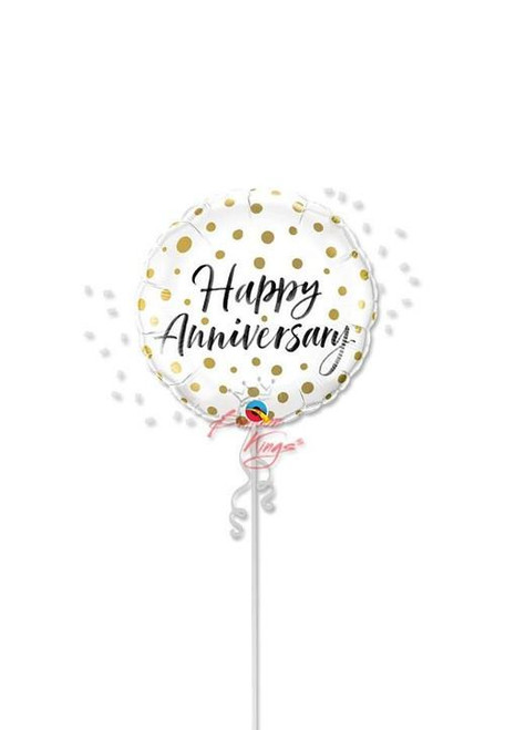  Happy Anniversary Gold Dots (Discontinued) -HOU 