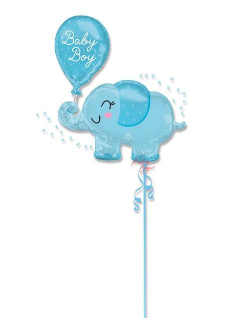 Anagram International Inc Baby Boy Elephant -HOU 