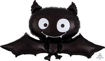 Qualatex Cute Black Bat -HOU 