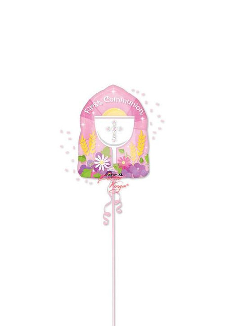 Anagram International Inc First Communion Blessed Pink -HOU 