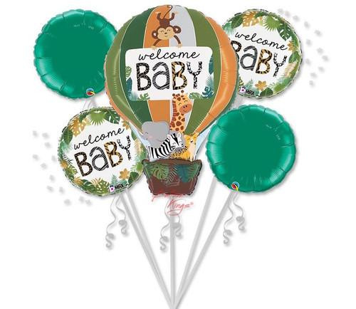 Betallic LLC Welcome Baby Jungle Bouquet -HOU 