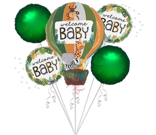 Betallic LLC Welcome Baby Jungle Bouquet -HOU 