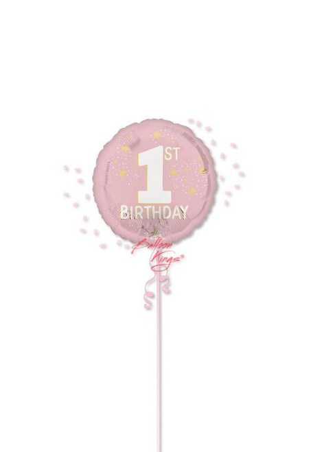 Anagram International Inc Little Miss ONEderful Bday Small -HOU 