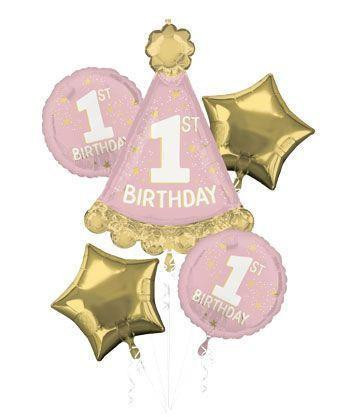 Anagram International Inc Little Miss Onederful  1st Birthday Bouquet -HOU 