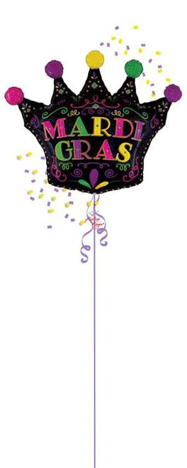 Anagram International Inc Mardi Gras Filigree Crown -HOU 