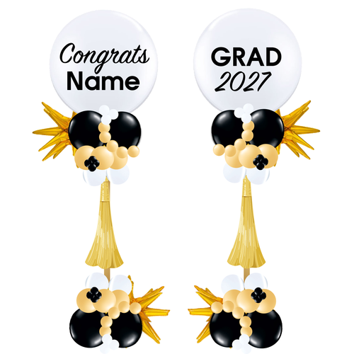 Anagram International Inc Congrats Grad Personalized Crazy Column Bundle -HOU