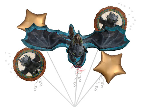 Anagram International Inc How To Train Your Dragon Bouquet -HOU 