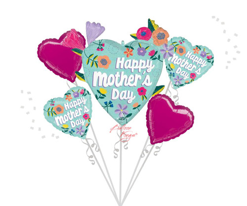 Anagram International Inc Happy Mother's Day Threaded Love Bouquet -NJ 
