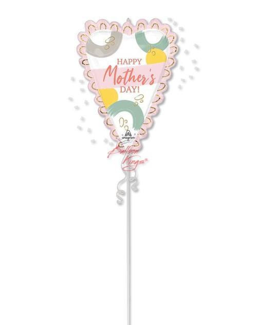 Anagram International Inc Large Happy Mother's Day Sketched Heart  -HOU 