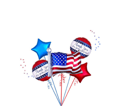 Anagram International Inc Thank You For Your Service Bouquet -HOU 