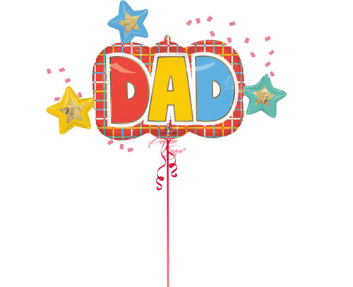 Anagram International Inc Graphic Grids Dad -NJ 