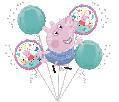 Peppa George Pig Bouquet -HOU