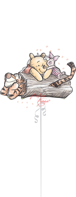 Large Cartoon Winnie the Pooh