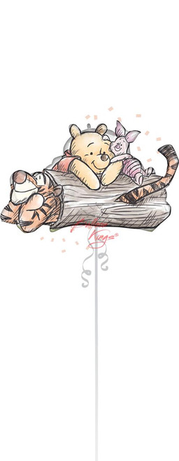 Anagram International Inc Large Cartoon Winnie the Pooh 