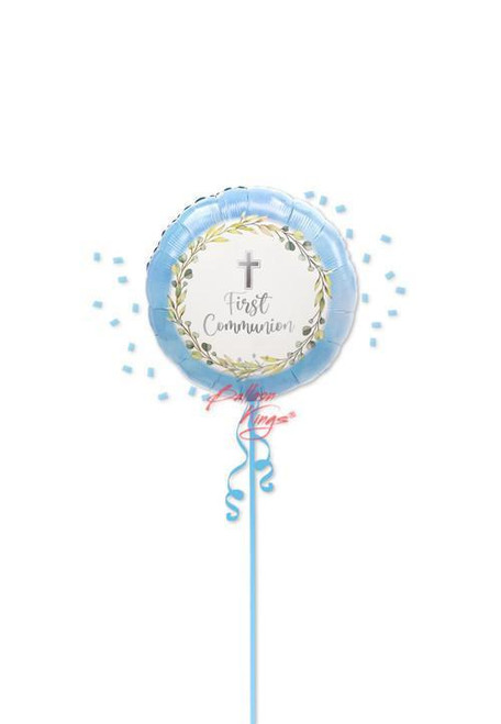 Anagram International Inc My First Communion Blue -HOU 