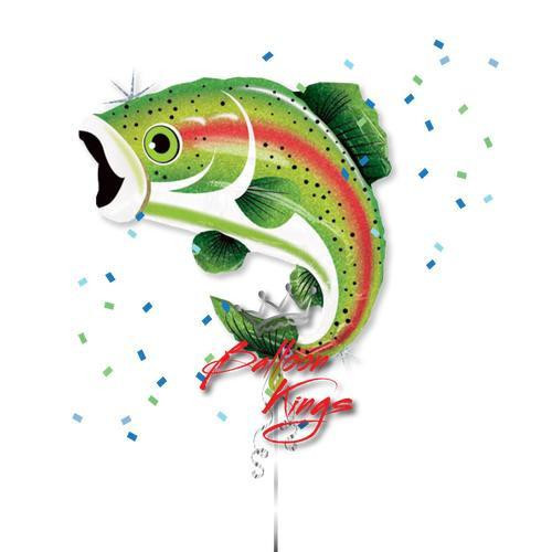 Anagram International Inc Trout Fish -HOU 