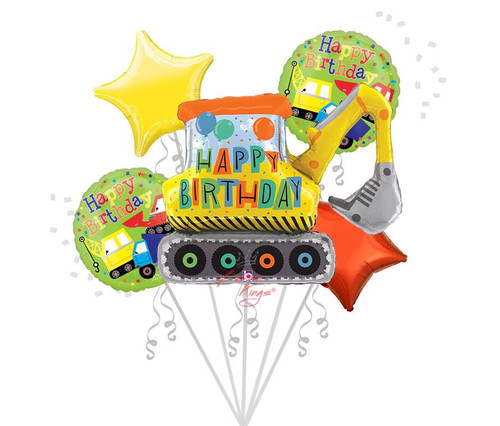 Anagram International Inc HBD Construction Loader Bouquet -HOU 