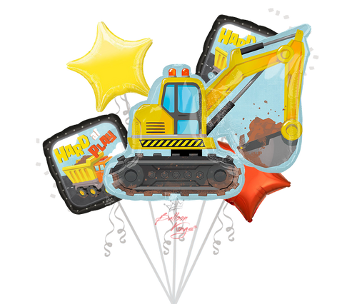 HBD Construction Digger Bouquet