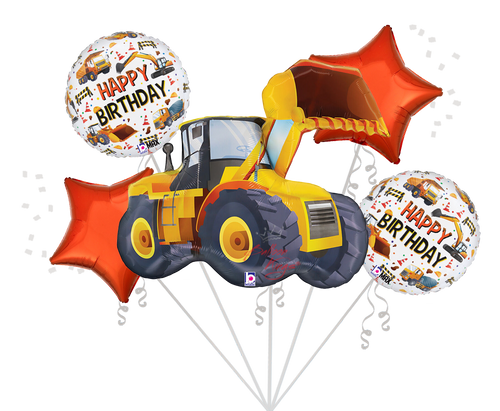 Construction Loader Equipment Bouquet