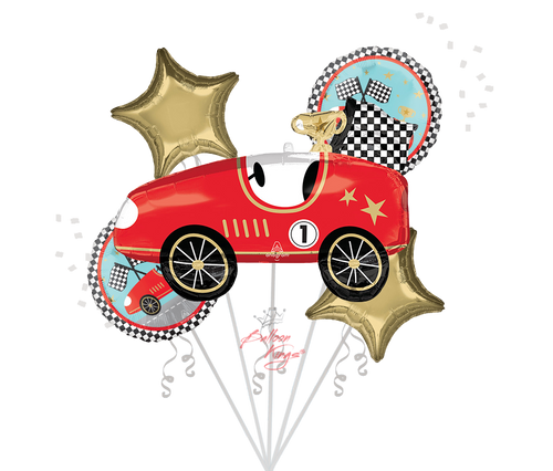 HB Red Race Car Bouquet