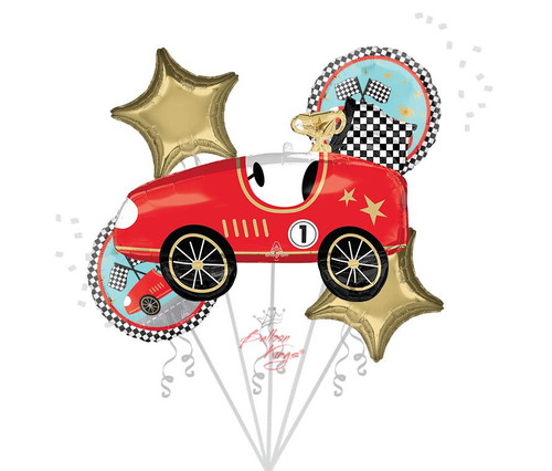 Anagram International Inc HB Red Race Car Bouquet 