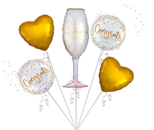 Anagram International Inc Congrats Wedding Bouquet 