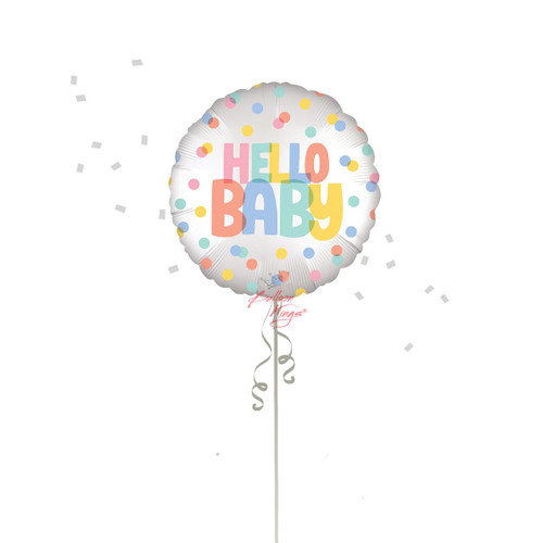 Anagram International Inc Sm Satin Modern Baby -NJ 