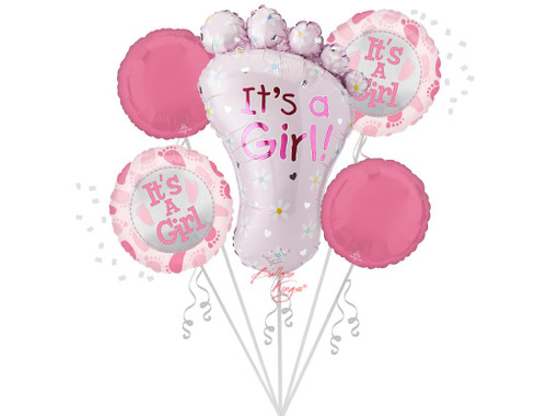 Anagram International Inc Its A Girl Feet Bouquet - HOU 