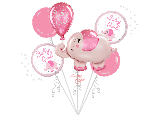 Anagram International Inc Its A Girl Elephant Bouquet