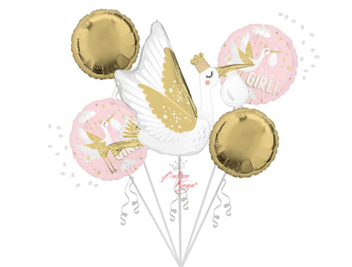 Anagram International Inc Baby Girl Special Delivery Bouquet - NJ 