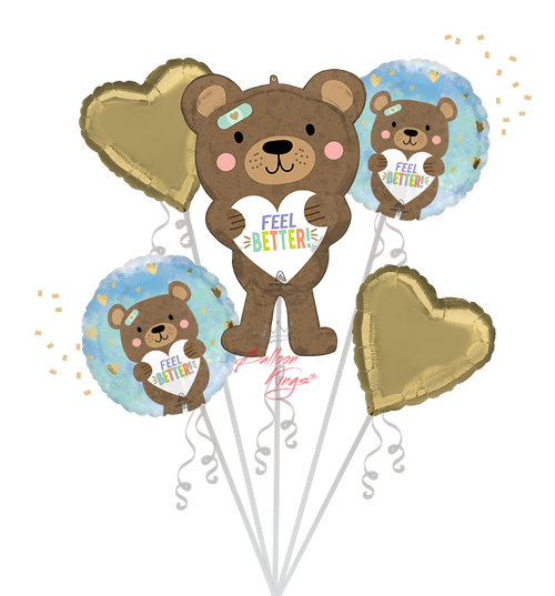 Anagram International Inc Feel Better Bear Bouquet