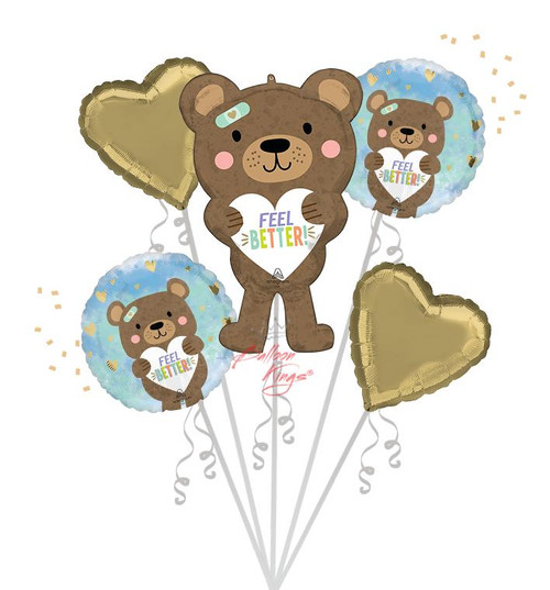 Anagram International Inc Feel Better Bear Bouquet - HOU 