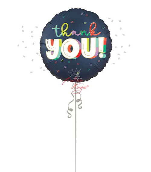 Anagram International Inc Sm Satin Bold Thank You 