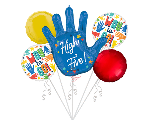 Anagram International Inc Way To Go High Five Bouquet