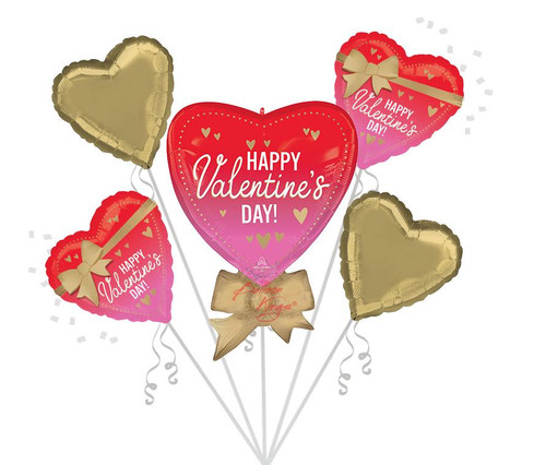 Anagram International Inc Better With Bows Valentine's Day Bouquet 