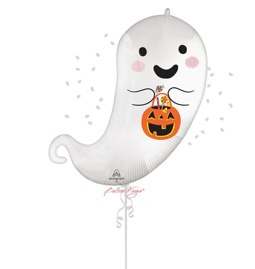 Anagram International Inc Satin Ghost Trick-or-Treat 