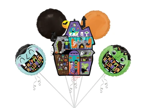 Anagram International Inc Haunted Manor Monster House Bouquet 