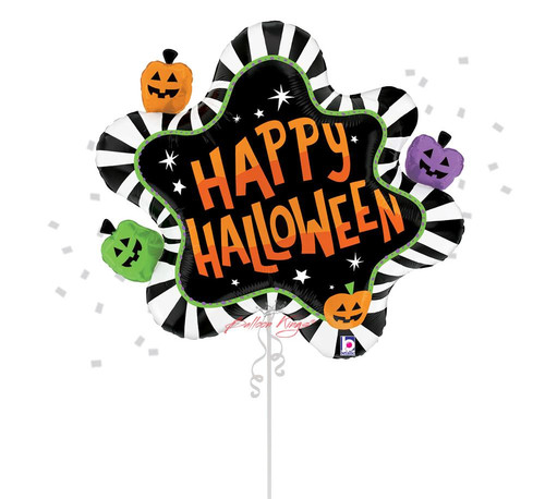 Betallic LLC Happy Halloween Stripes - HOU 