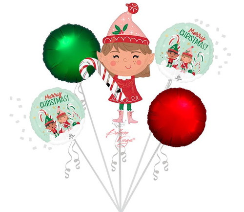 Anagram International Inc Christmas Elves Bouquet - HOU 