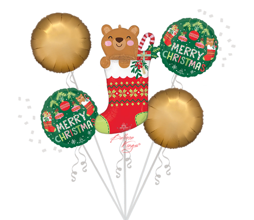 Anagram International Inc Beary Christmas Bouquet
