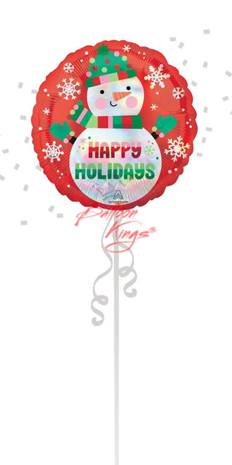 Anagram International Inc Shimmering Snowman - NJ 