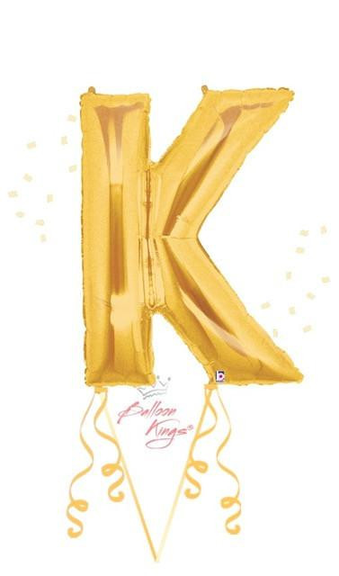 Betallic LLC Gold Letter K 