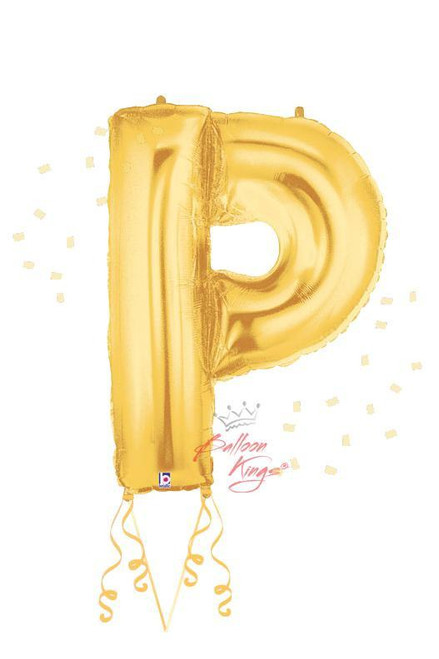 Betallic LLC Gold Letter P -HOU 