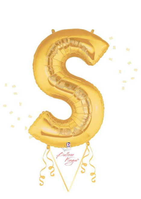 Betallic LLC Gold Letter S -HOU 